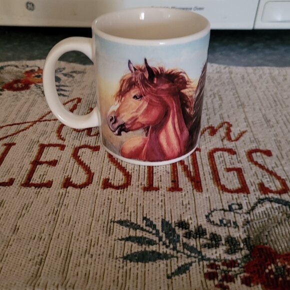 Friends Of The Forest Horse Coffee Mug 11 oz - Picture 3 of 5
